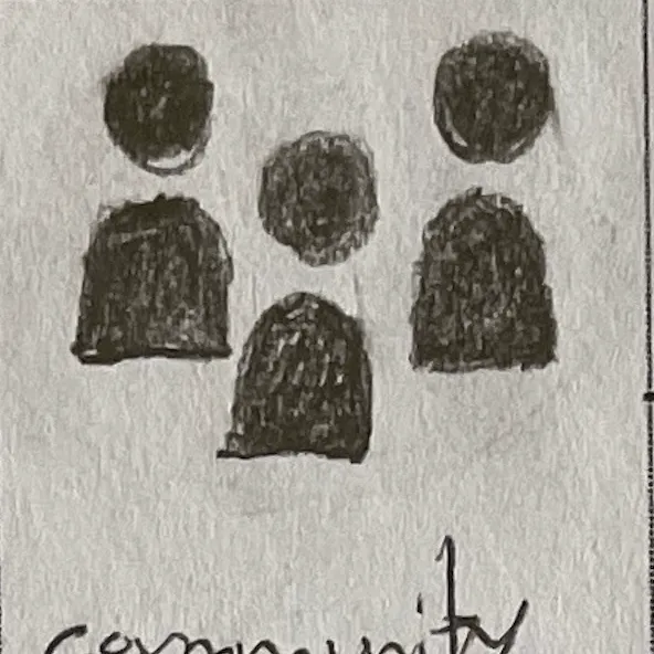 three people abstracted: community treatment